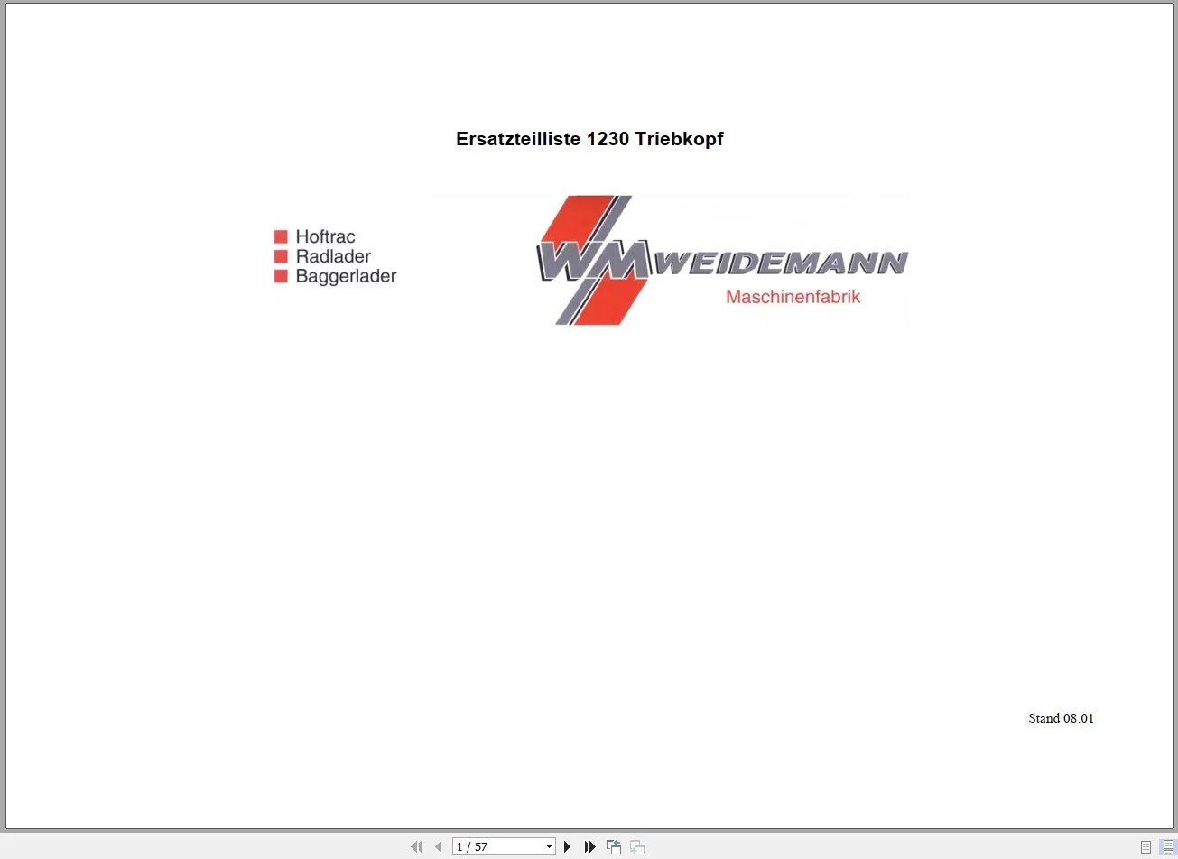 EPC-SOFTWARE Weidemann Katalog - Heavy Equipment Software ulasan dan harga