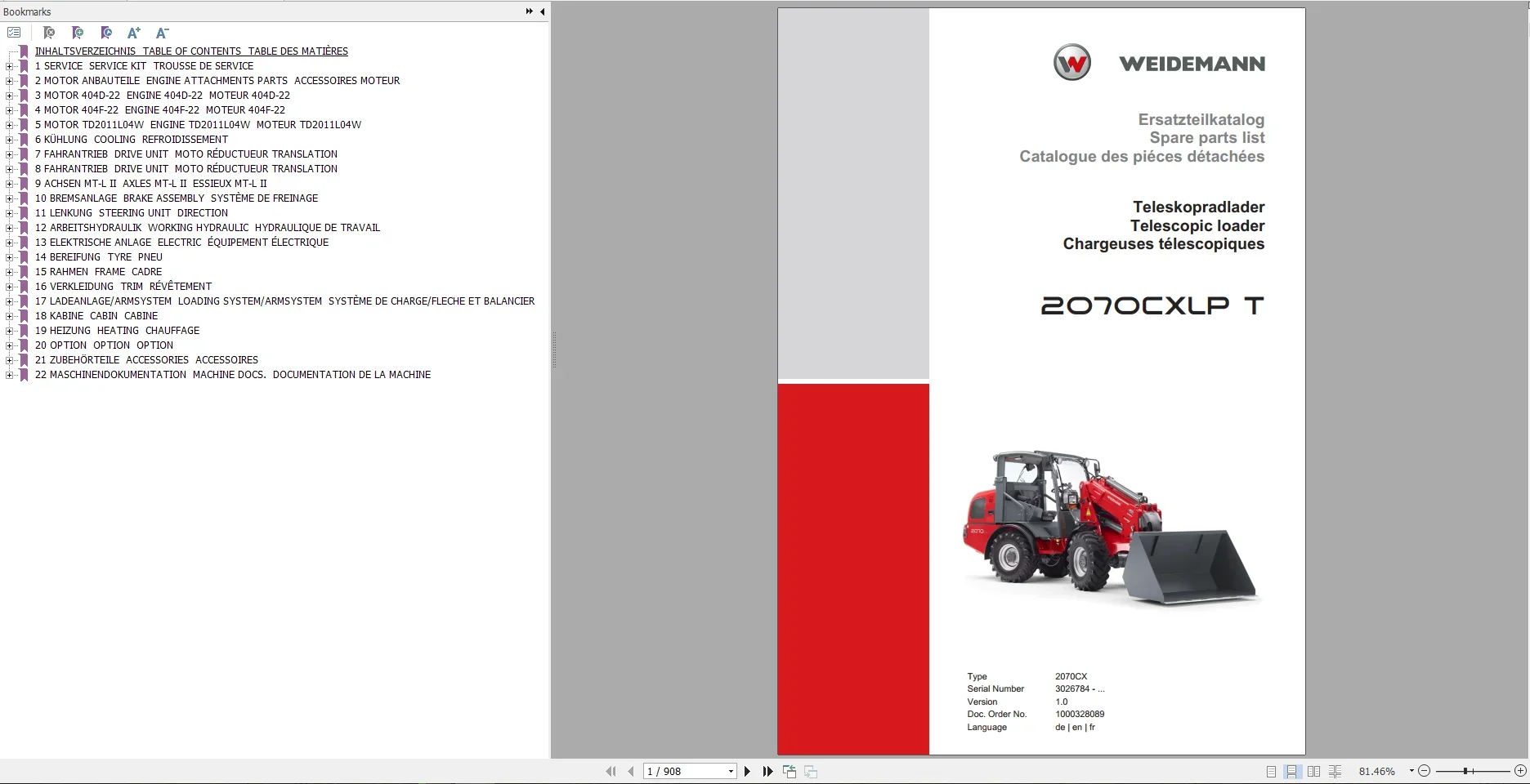 EPC-SOFTWARE Weidemann Katalog - Heavy Equipment Software ulasan dan harga