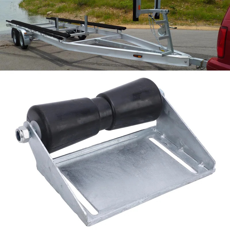 Rol Trailer Perahu dengan Brak - Heavy Equipment Trailer ulasan dan harga